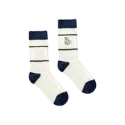 Color Logo Embroidered Classic High Socks