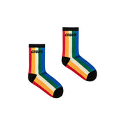 Rainbow Lined Socks