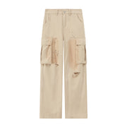 Multi-Pocket Casual Loose Pants