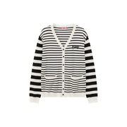 Striped Loose Fit Cardigan