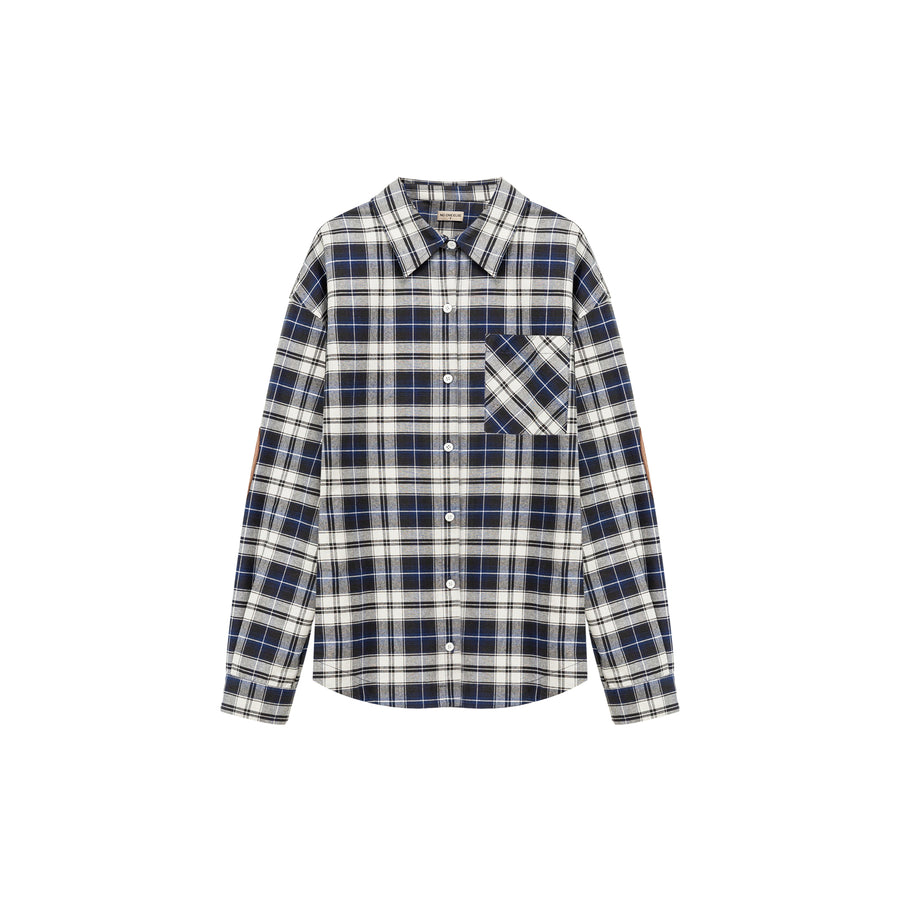 CHUU Checked Loose Fit Shirt