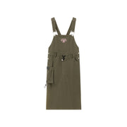 Pocket Overalls Dress