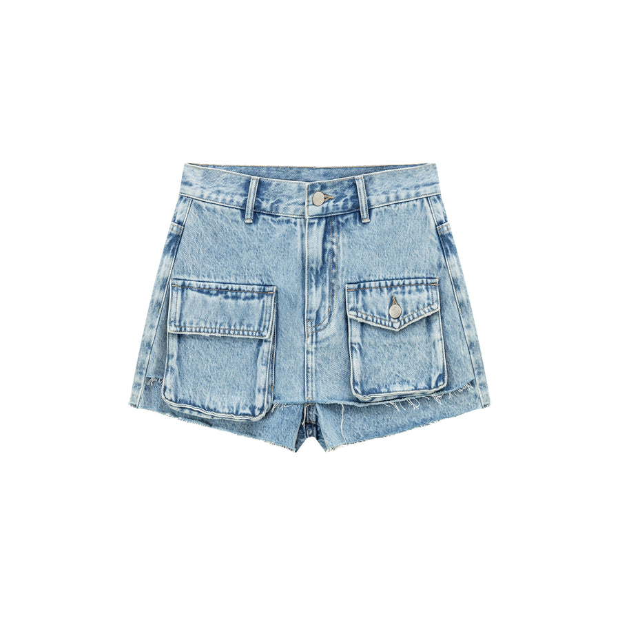 CHUU Denim Cut-Off Half Pants