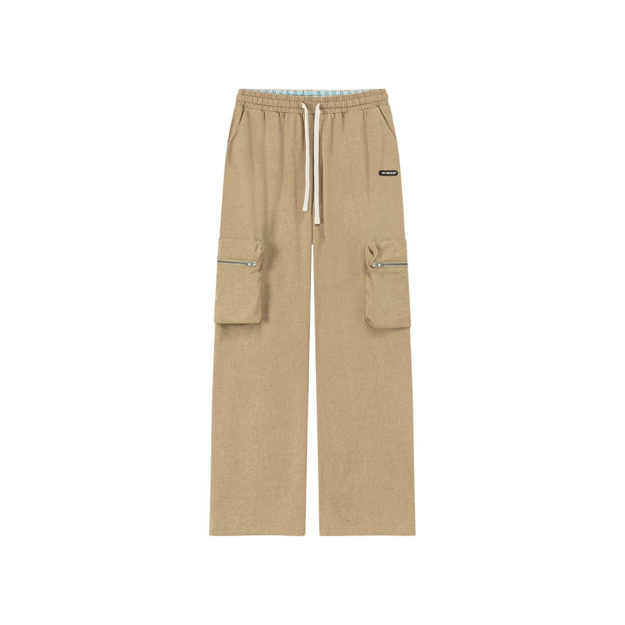 CHUU Cargo String Wide Casual Pants