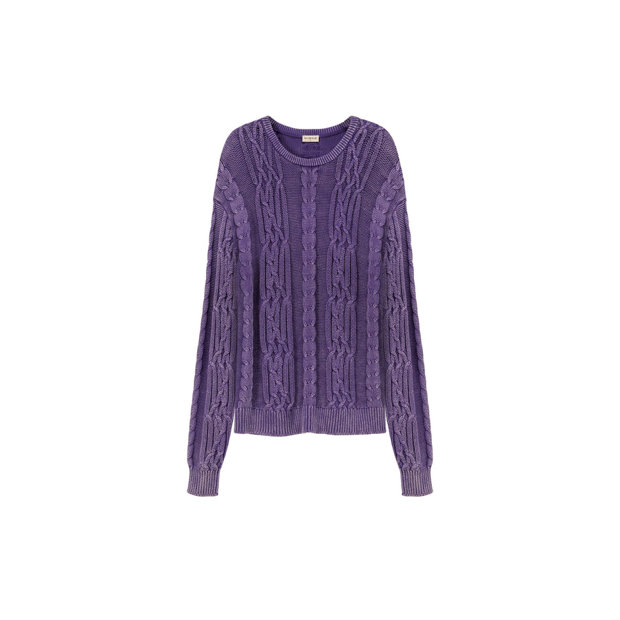 CHUU Twisted Loose Fit Knit Sweater