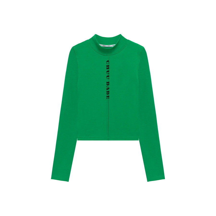 CHUU Basic Vertical Logo Lettering T-Shirt