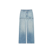 High Waist Loose Wide Leg Washed Wide Jeans