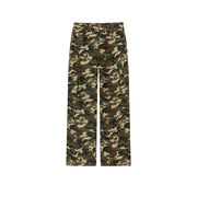 Camouflage Cargo Wide Pants