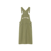 Logo Pocket Overall Dress