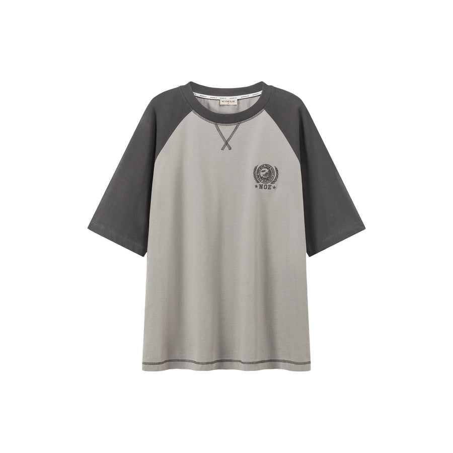 CHUU Noe Raglan Colorblocked Daily T-Shirt