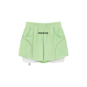 Made By Chuu Exposed Pocket Lining Overfit Short Pants