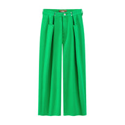 Summer Adjustable High Waist Wide Leg Pants