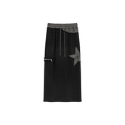 Star Color Long Skirt