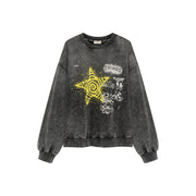 Spiral Star Rouge Sweatshirt