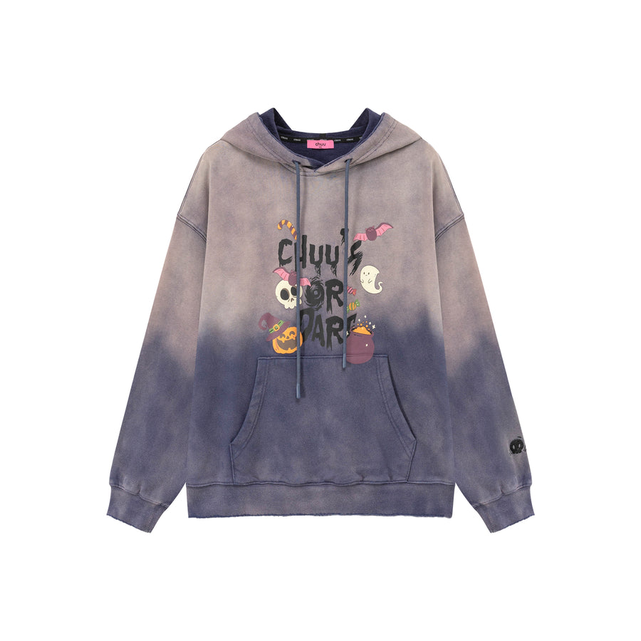 CHUU Halloween Character Color Hoodie