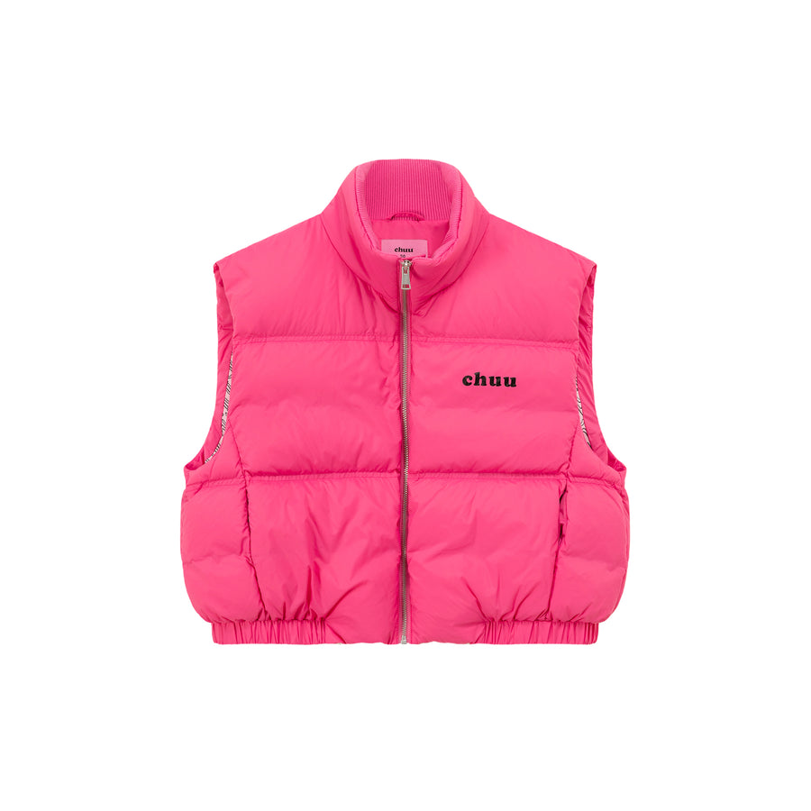 CHUU Boxy Padded Vest