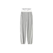 Line Side Straps Baggy Jogger Pants