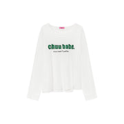 Embroidered Logo Boxy T-Shirt