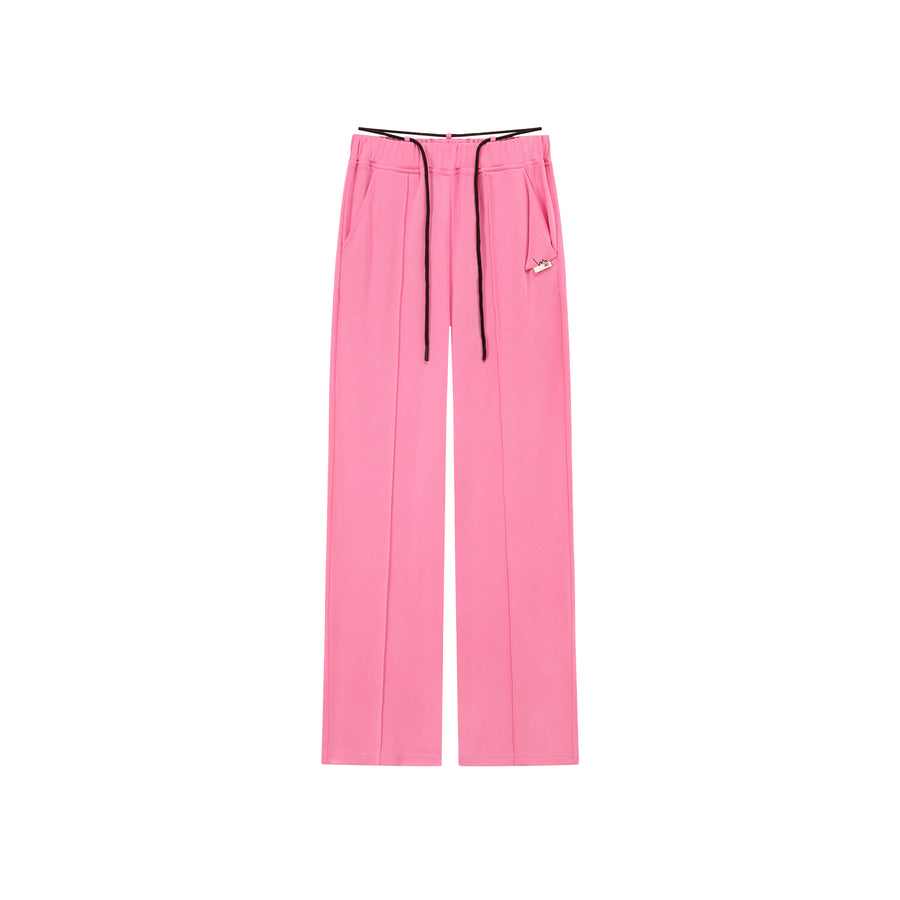 CHUU Elastic Waist Color Pants