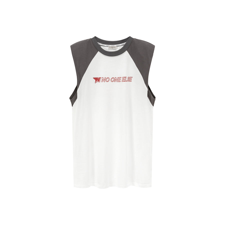 CHUU Noe Raglan Sleeveless Mini T-Shirt