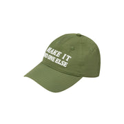 Make It Noe Lettering Embroidered Daily Ball Cap