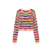 Rainbow Knit Cardigan