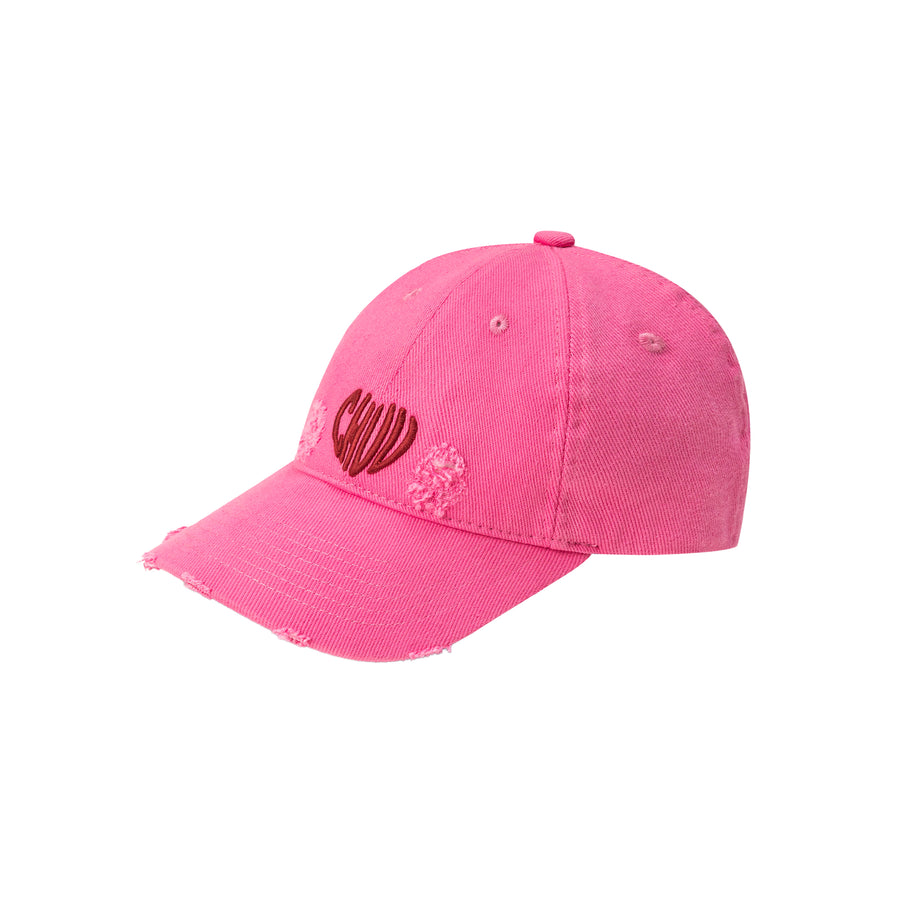 CHUU Heart Chuu Denim Ball Cap