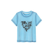 Bonjour Logo Lettering Sporty T-Shirt