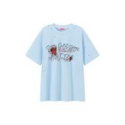 Size Doesnt Matter Cotton Loose-Fitting T-Shirt