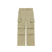 Basic Wide Cargo Pants