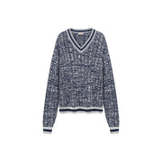 V-Neck Loose Knit Sweater