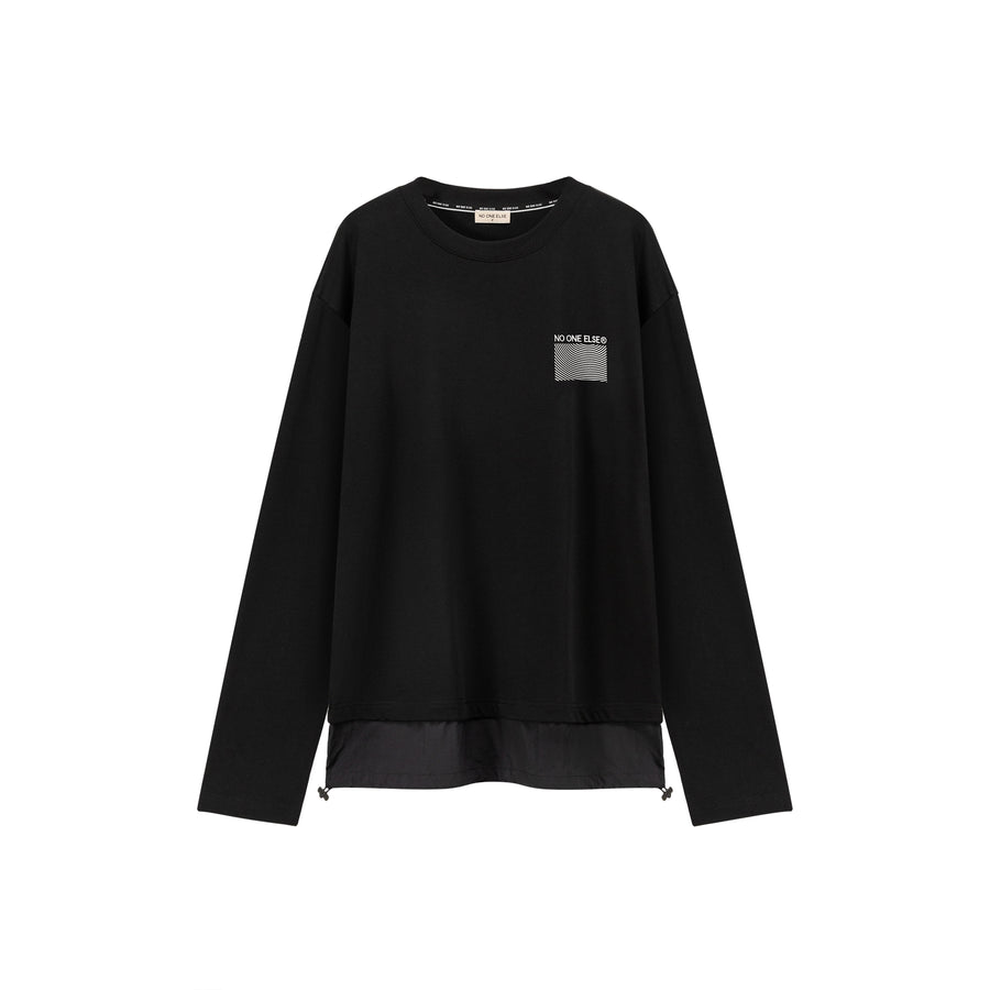 CHUU Basic Logo Boxy T-Shirt