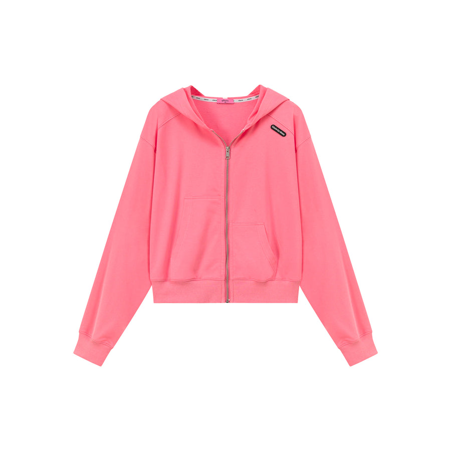 CHUU Basic Pocket Hooded Zip-Up