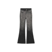 Gradient Bootcut Denim Jeans