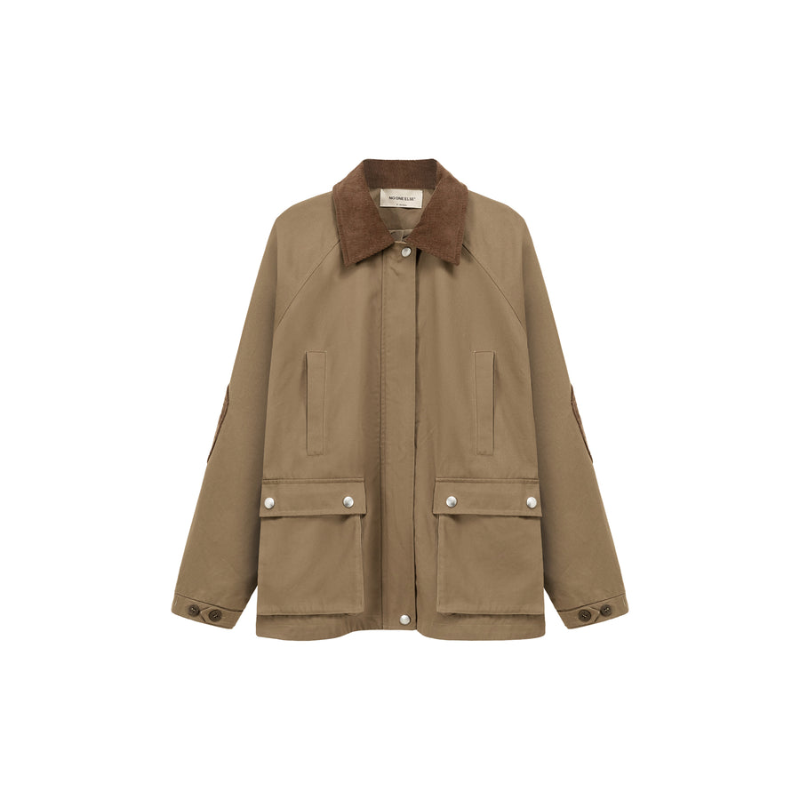 CHUU Corduroy Collar Jacket