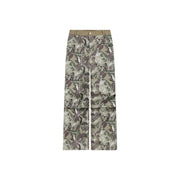 Forest Print Wide Pants