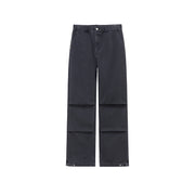 Casual Elastic Waist Wide Pants