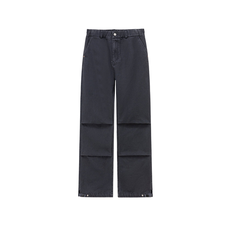 CHUU Casual Elastic Waist Wide Pants