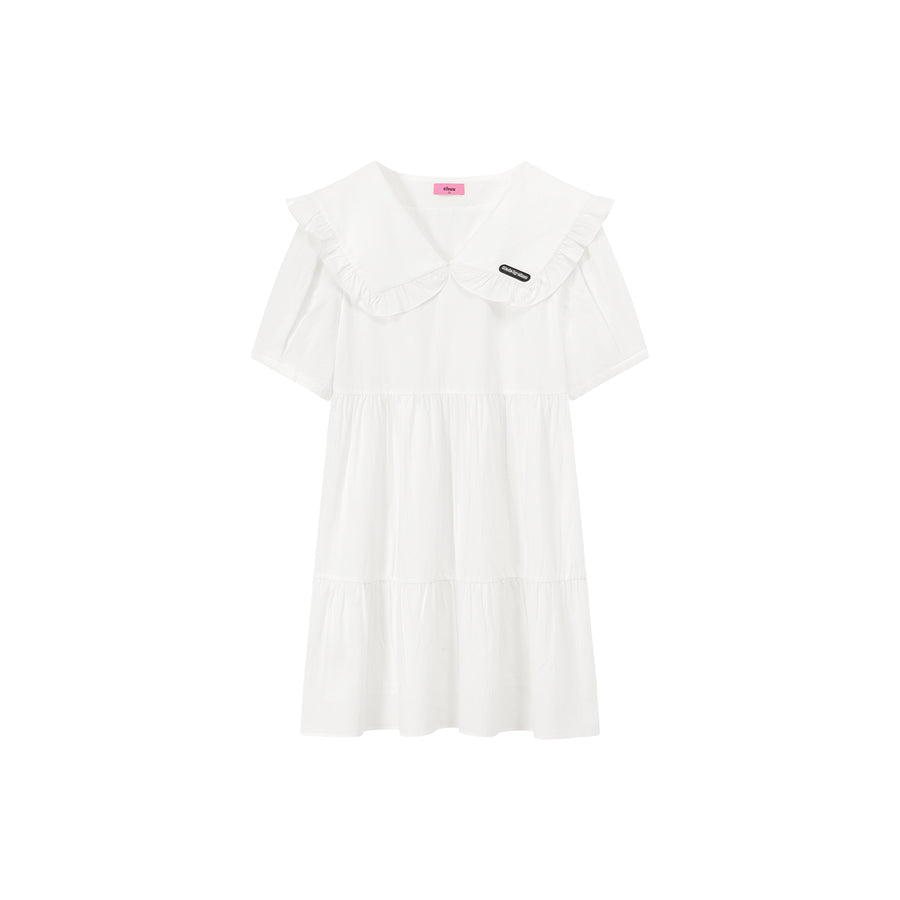 CHUU Baby Doll Frilly Collar Dress