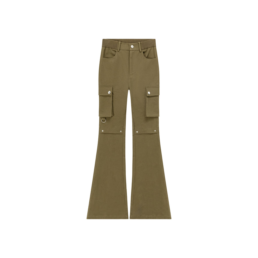 CHUU Pocket Bootcut Daily Pants