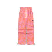 Color Cargo String Pants