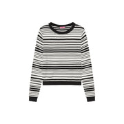 Slim Stripe Knit Top