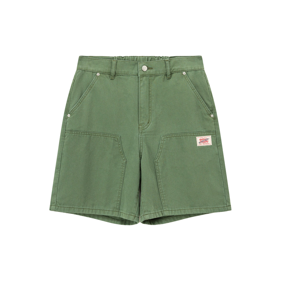 CHUU High Waist Pocket Wide Shorts