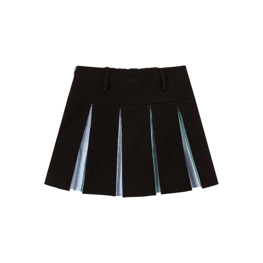 CHUU Color Scheme Pleated Skirt