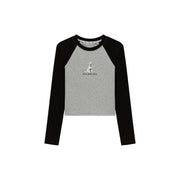 Lgo Casual Slim Raglan Color T-Shirt