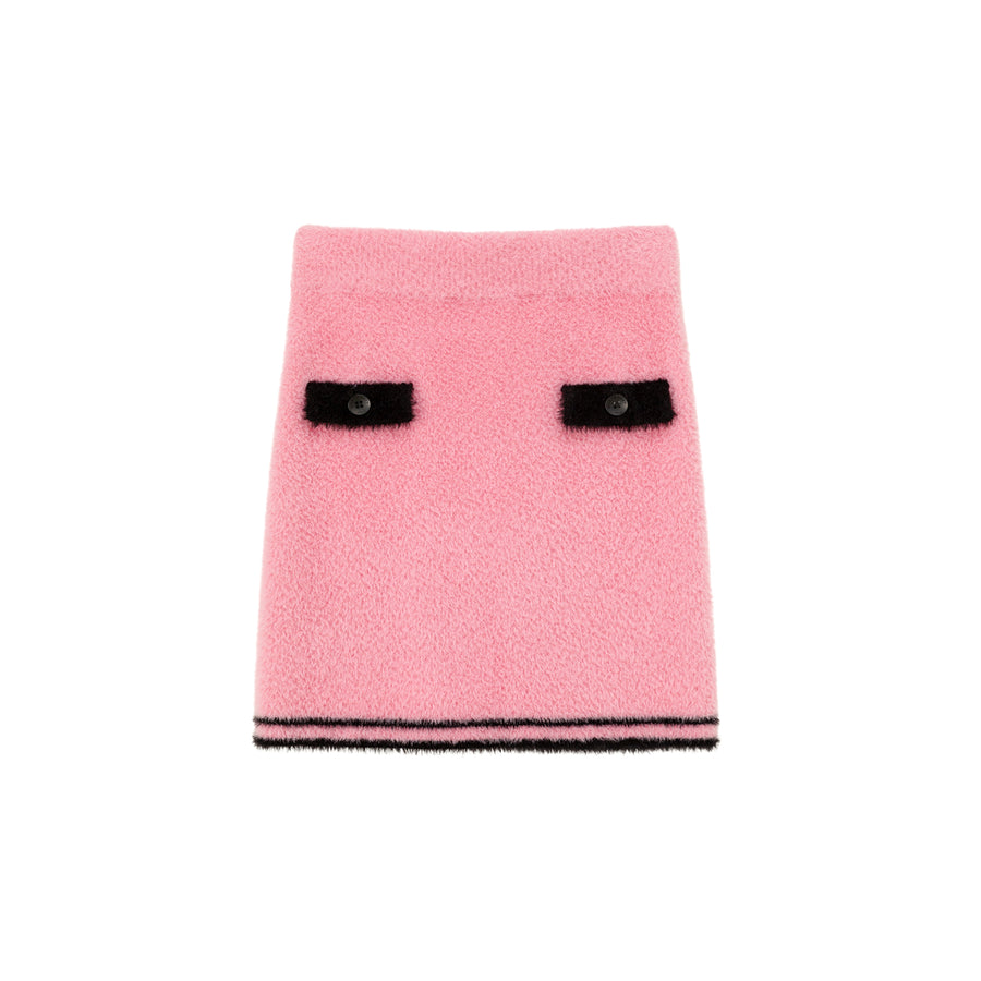 CHUU Color Lined Mini Skirt