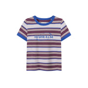 Noe Center Color Striped Short Sleeve T-Shirt