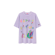 Circus Fantasia Clown Character Colorful Boxy T-Shirt