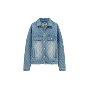 Denim Quilted Jacket