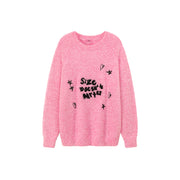 Size Doesnt Matter Knit Stars Sweater